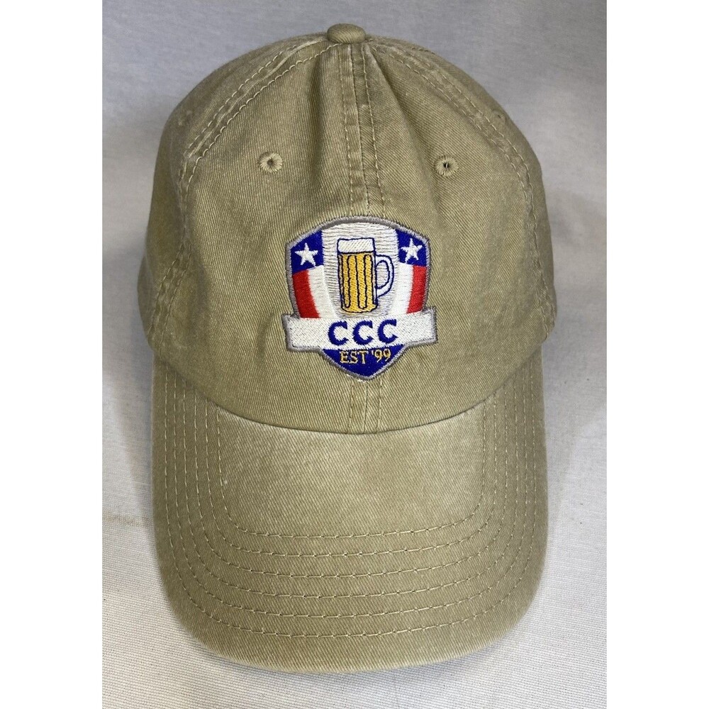 Chuggers Charity Classic (CCC) Golf Tournament Beer Stein Strap Back Hat